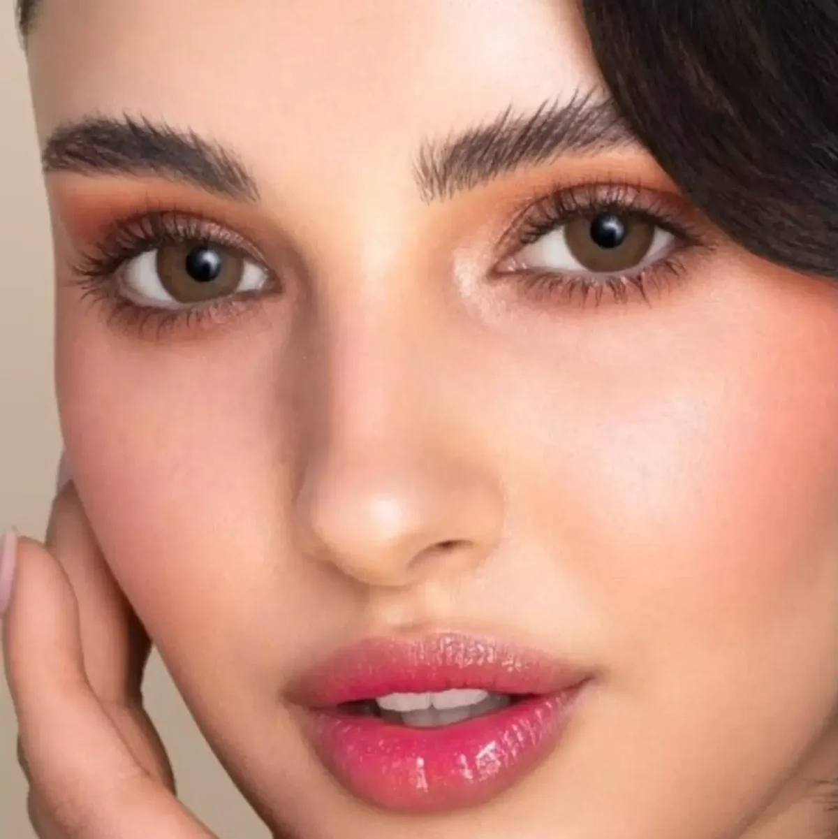 لنز دهب نچرال براون